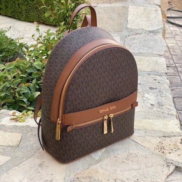 MICHAEL KORS MD KENLY SIGNATURE BACKPACK&WALLET - Picture 6 of 12